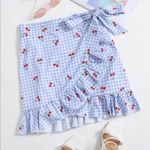 Cherry 🍒 Wrap Skirt
